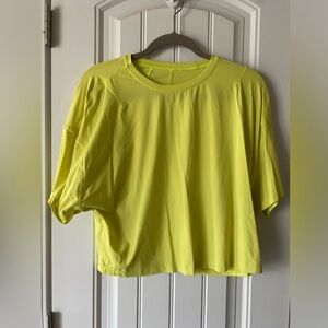 Lululemon Crop Training Tee